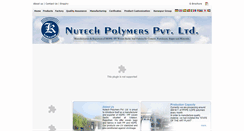 Desktop Screenshot of nutechpolymers.com